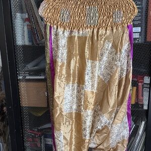 Bohemian Patchwork Cropped Pants